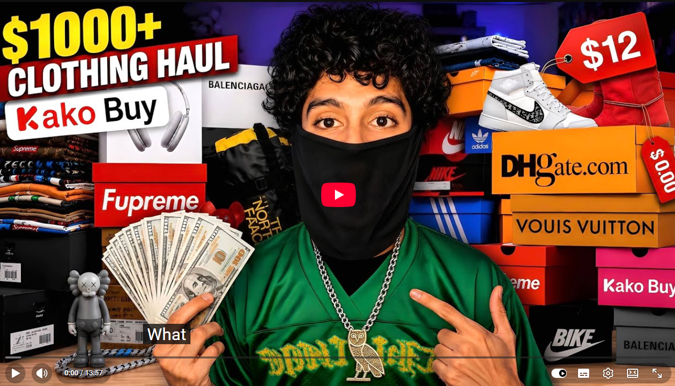  I Spent $2367 on FAKE Clothes…